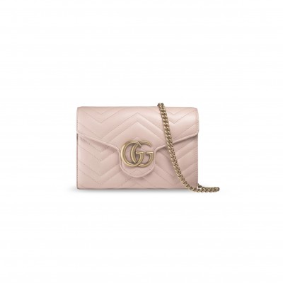 GUCCI GG MARMONT WALLET ON CHAIN 474575 (20*13*6cm)